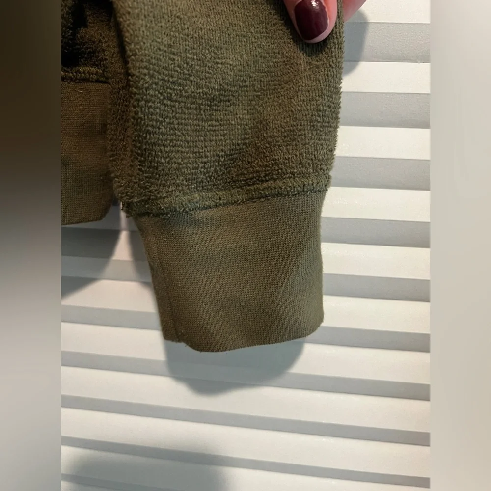 Women's Outerknown Terry Half Zip Sweatshirt - Picture 3 of 7